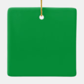 Holiday Village Keramisch Ornament (Achterkant)