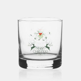 Holiday Whiskey Glass Set – Merry & Bright Barware Whisky Glas