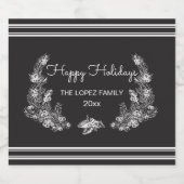 Holiday White Pine Bier Etiket (Enkel label)