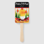 Holiday within the Pines! Handwaaier (Achterkant)