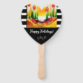 Holiday within the Pines! Handwaaier (Voorkant)