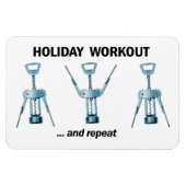 Holiday Workout Magneet (Horizontaal)