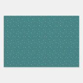 Holiday Wrapping Paper Set – Hearts & Flowers  (Voorkant 3)