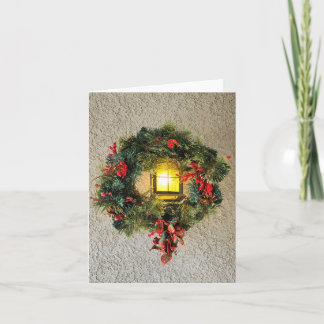 Holiday Wreatcard Feestdagen Kaart