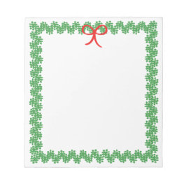 Holiday Wreath Notepad Notitieblok
