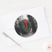 Holiday Wreath Sticker (Envelop)
