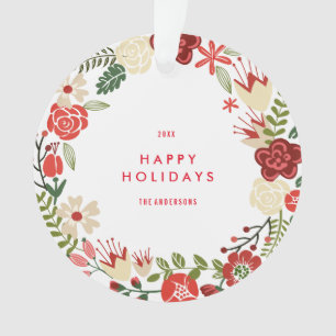 Holiday Wreath   Vakantievorming Ornament