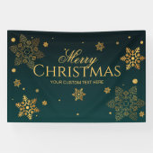 Holidays Christmas party backdrop  Spandoek (Horizontaal)