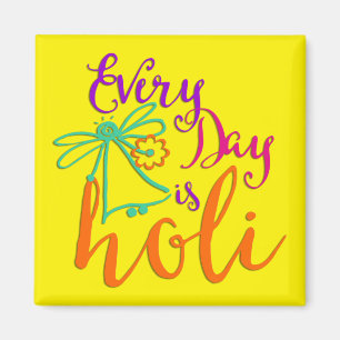 HoliES - Elke dag is Holi + je rug. en ideeën Magneet