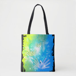 holiES - Flying Hands Pigeons ART Tote Bag