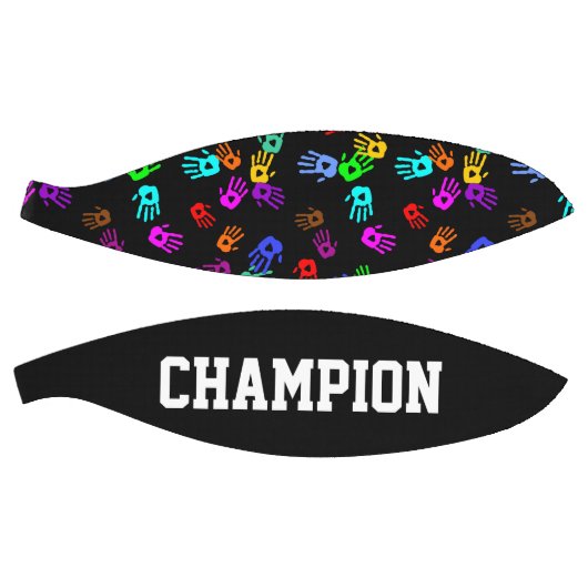 holiES - handgekleurd patroon 1 + uw achtergrond. Mini Basketbal (Panelen)