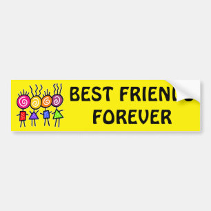 holiES - HOLI BEST FRIENDS + uw ideeën Bumpersticker