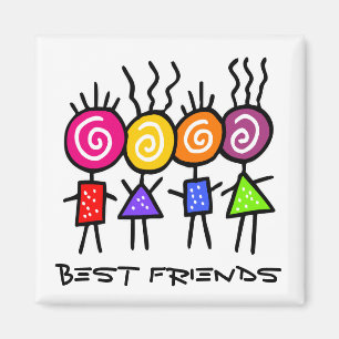 holiES - HOLI BEST FRIENDS + uw ideeën Magneet
