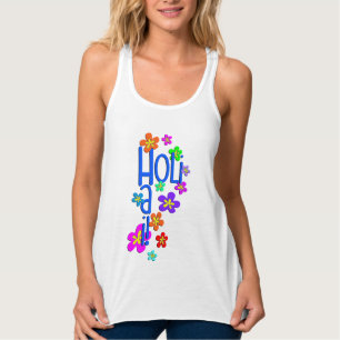 holiES - HOLI HAI bloemen 2 Tanktop