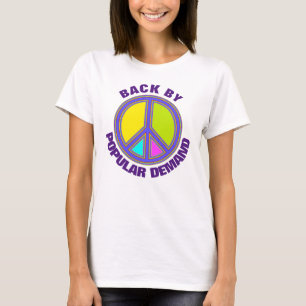 holiES - kleurrijk PEACE-teken + uw ideeën T-shirt