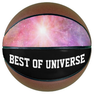 holiES - kleurrijke universum poederwolken Mini Basketbal