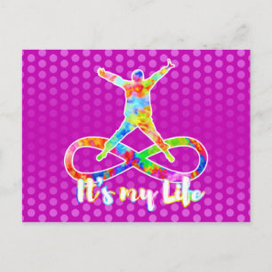 holiES - Lemniscate - Het is mijn Life Person Briefkaart