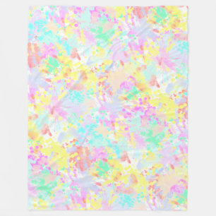holiES - Naadloze spetterpatroon pastel 1 Fleece Deken