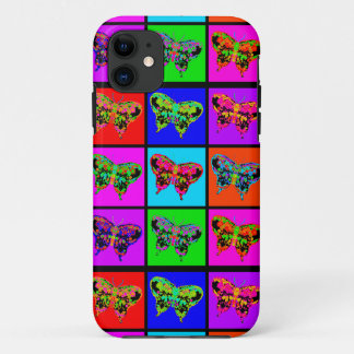 holiES - Psychedelic Butterflies Mosaic iPhone 11 Hoesje