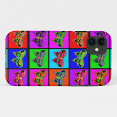holiES - Psychedelic Butterflies Mosaic Case-Mate iPhone Case (Achterkant (horizontaal))