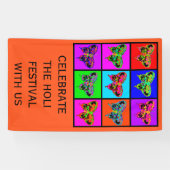 holiES - Psychedelic Butterflies Mosaic Spandoek (Horizontaal)