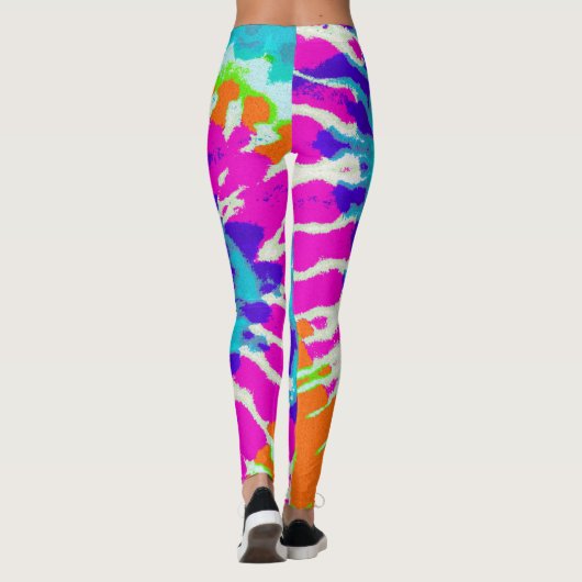 holiES - Spiral batik Style Leggings (Achterkant)
