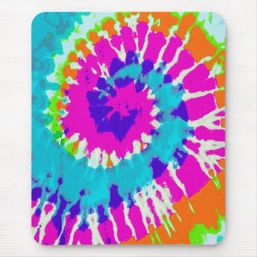 holiES - Spiral batik Style Muismat (Voorkant)