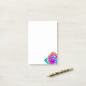 holiES - Spiral batik Style Post-it® Notes (Op bureau)
