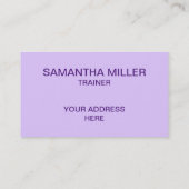 holiES - Spiral batik Style Visitekaartje (Achterkant)