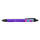 holiES - Spiral batik Style Zwarte Inkt Pen (Bovenkant)