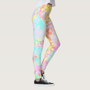 holiES - Splashes naadloos patroonpastel 1 Leggings