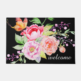 holiES - Waterverf Spring Flowers Bouquet 2 Deurmat