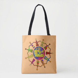 HoliES - WE ZIJN ALLEMAAL HOLIES + uw achterdeur. Tote Bag