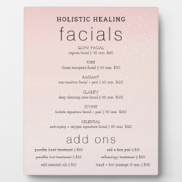 Holistic Healing Spa Services Easel Fotoplaat