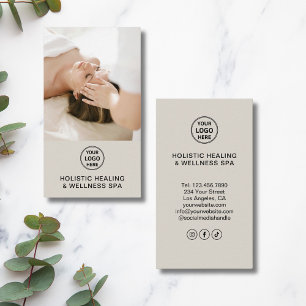 Holistic Health Therapist Professional Visitekaartje