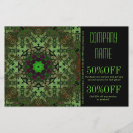 holistisch gezondheidsmassagetherapeut Yoga Mandal Flyer