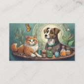 Holistische diergeneeskunde visitekaartje (Voorkant)