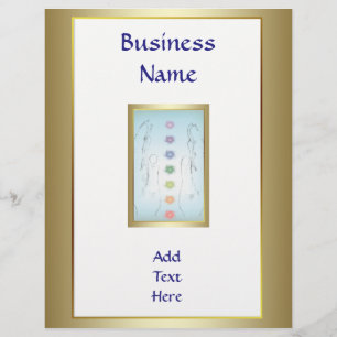 Holistische Helende Handen Enkelzijdig Flyer