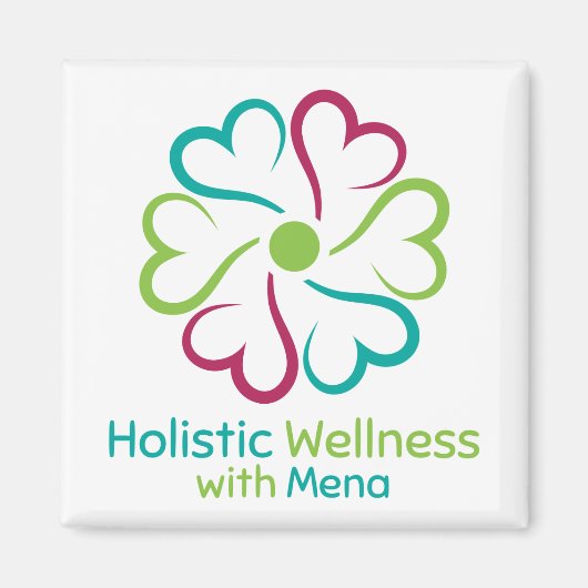 Holistische Wellness met Mena Magneet (Voorkant)
