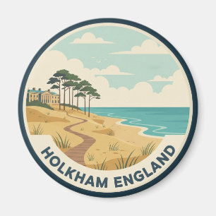 Holkham Norfolk Engeland Reizen Magneet