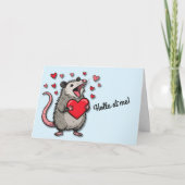 Holla At Me Valentine Feestdagen Kaart (Voorkant)