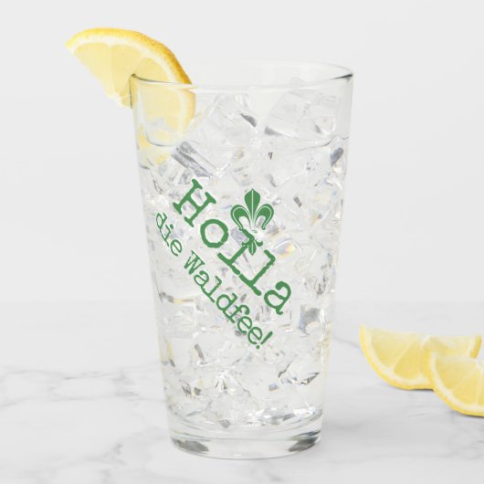 Holla, die Waldfee! Fleur de lis Glas (Voorkant ijs)