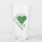 Holla, die Waldfee! German Saying Glas (Voorkant)