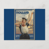  Holland Air Travel Briefkaart (Voorkant)