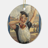 Holland Air Travel Keramisch Ornament (Links)