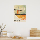 Holland, Better by Bike, Travel Poster (Cuisine)