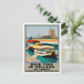 Holland bulb time vintage Briefkaart (Staand voorkant)