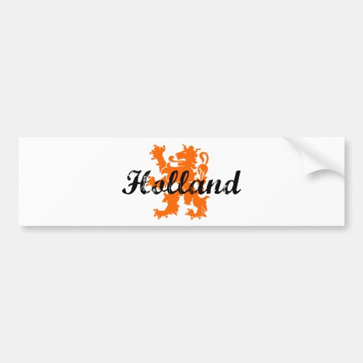 Holland Bumpersticker (Voorkant)