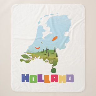 Holland cartogram sherpa deken