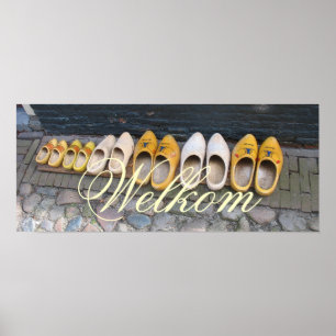 Holland Clogs Poster Nederlandse Klompen